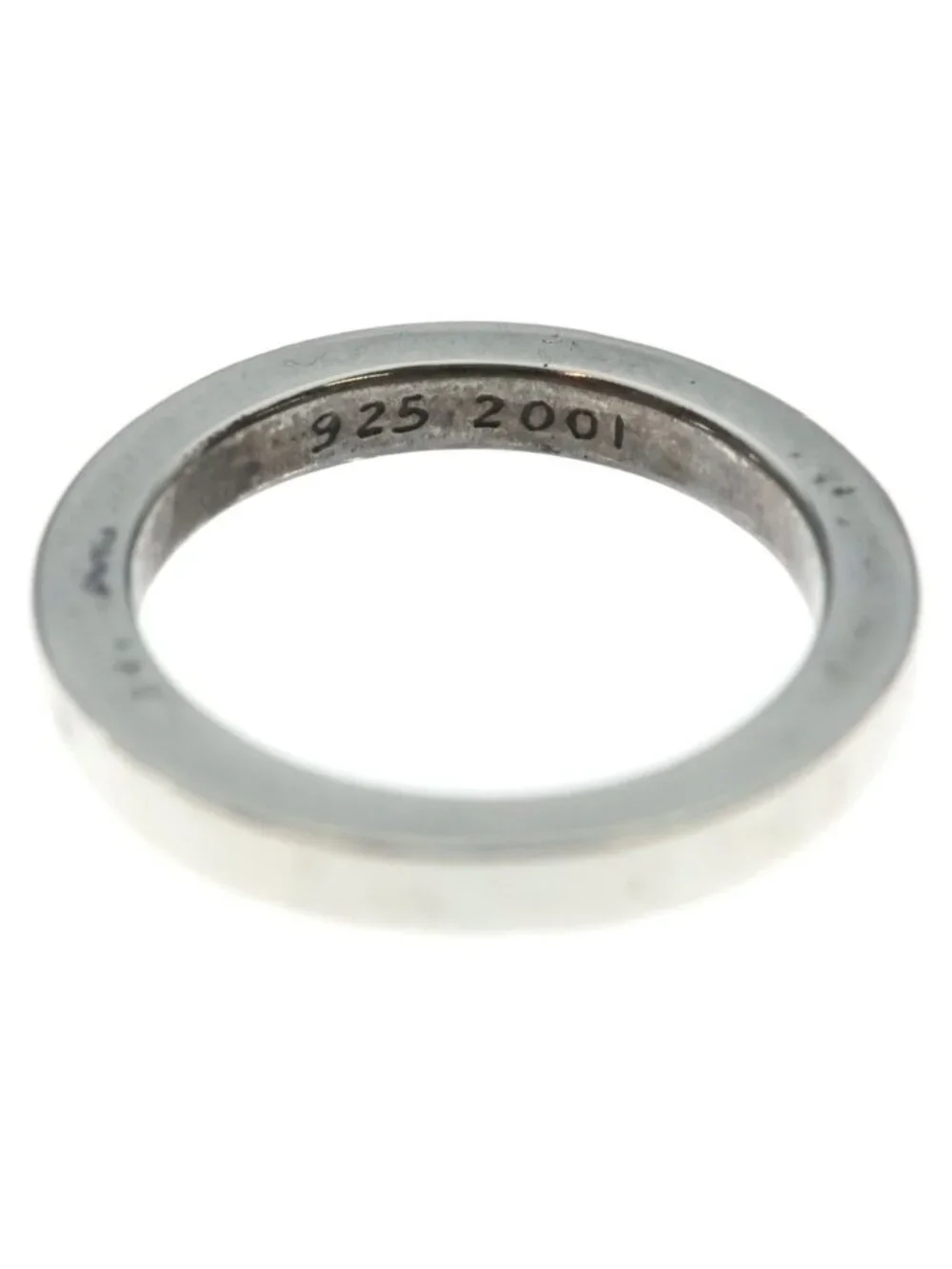 Chrome Hearts Spacer Pln Plain Ring Silver